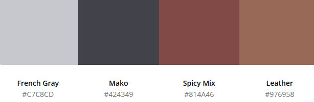 Prof. Dr. Yunus Yavuz web sitesi color palet